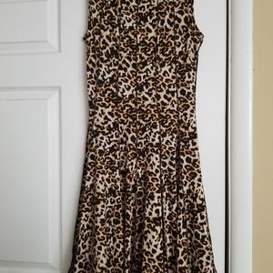 PM animal print dress
